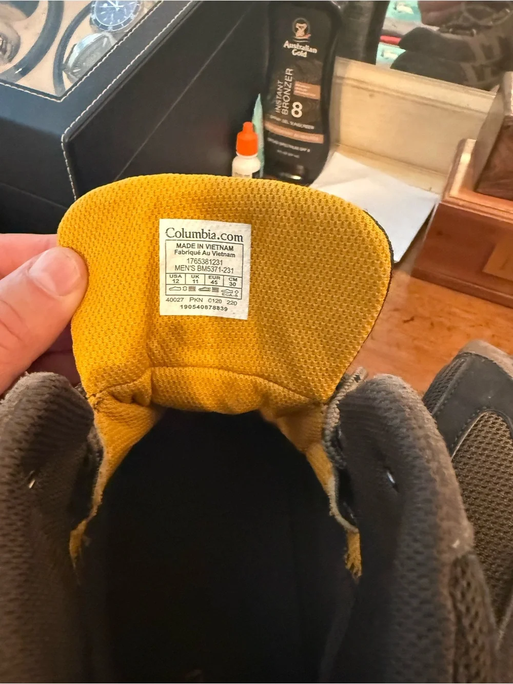 Columbia rugged hiking